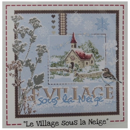 Le Village sous la neige