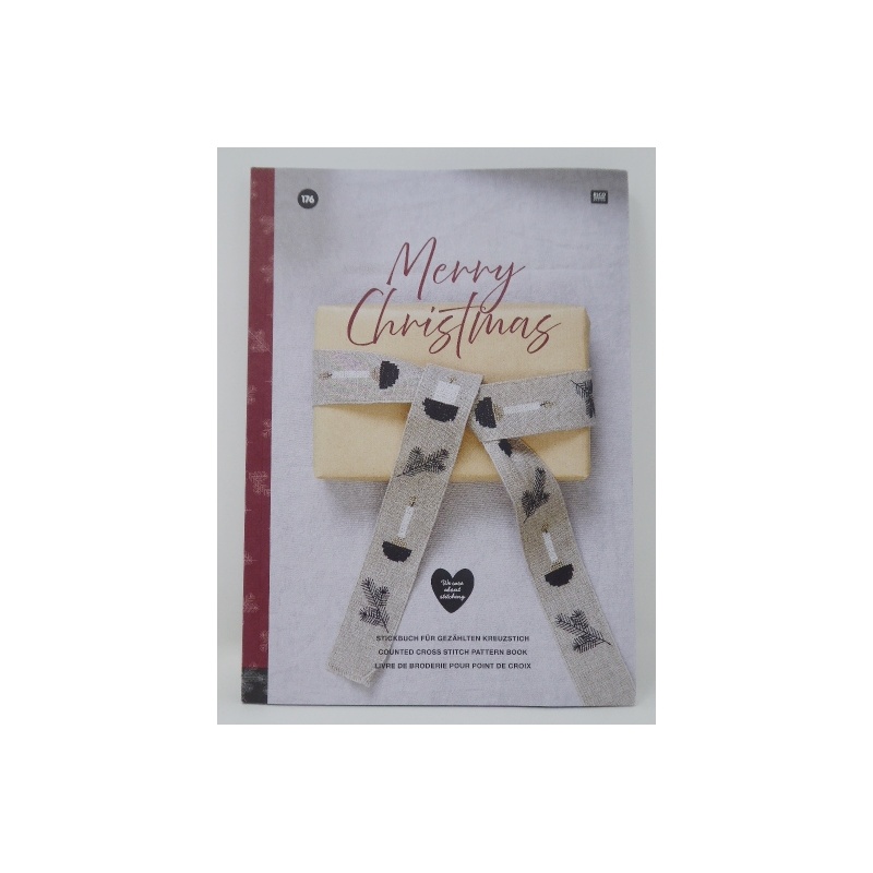 Livre de broderie n°180 'Rico Design' I Love Christmas - La Fourmi creative